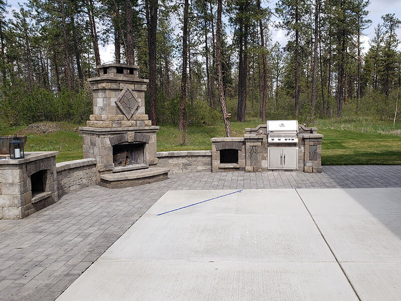 Completed Outdoor Kitchens project by Elite Hardscapes & Water Systems in Spokane, Washington — photo 12 of 50