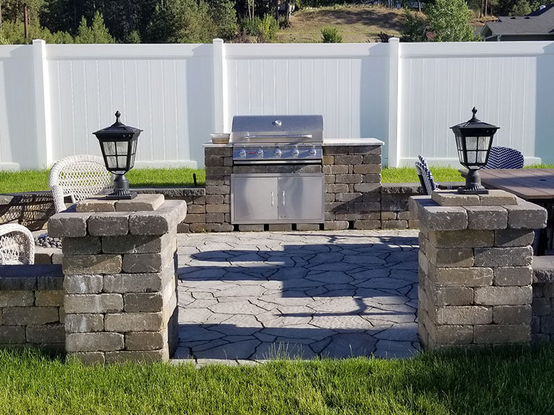 Completed Outdoor Kitchens project by Elite Hardscapes & Water Systems in Spokane, Washington — photo 14 of 50