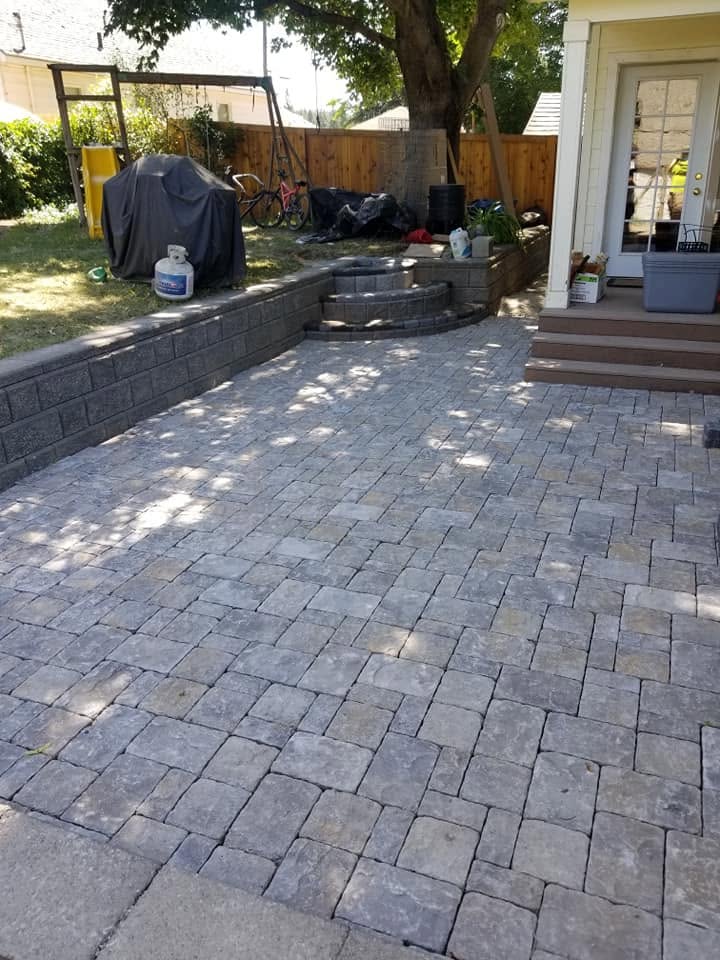 Walkway and driveway paving by Elite Hardscapes — Spokane, WA