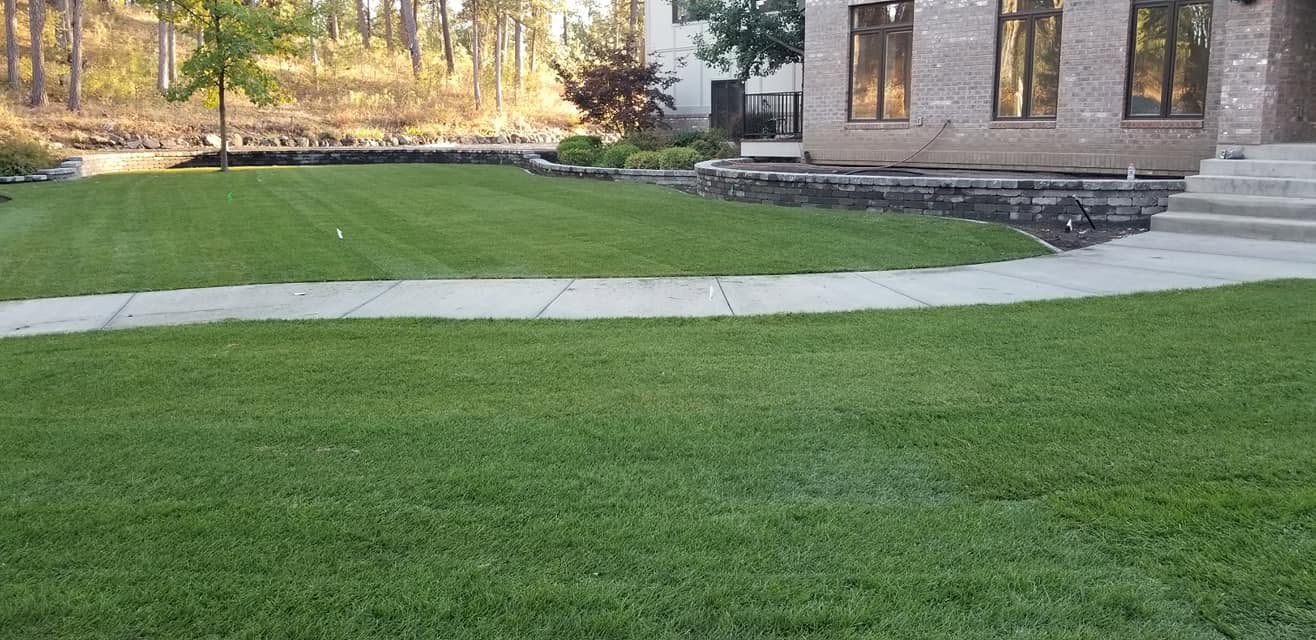 Artificial turf installation by Elite Hardscapes — Spokane, WA