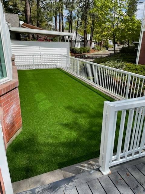 Artificial turf installation by Elite Hardscapes — Spokane, WA