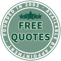 Free quotes and estimates badge